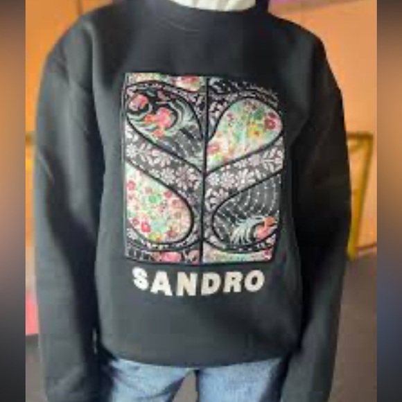 Women's Sandro Sweatshirt.Size 1_Small - Picture 1 of 16